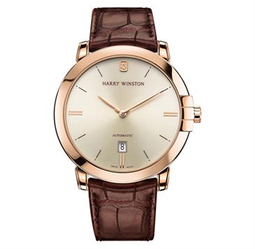 Harry Winston Harry Winston Midnight Automatic in rose gold Harry Winston Harry Winston Midnight Automatic in rose gold