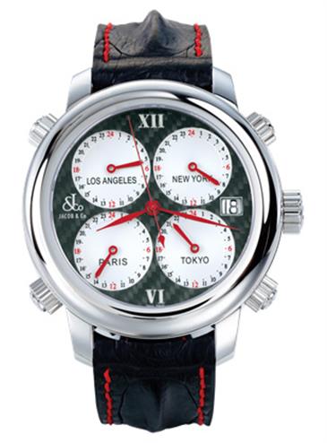 Jacob & Co Five Time Zone Automatic H24 SSCF1 Jacob & Co Five Time Zone Automatic H24 SSCF1