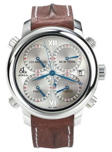 Jacob & Co Five Time Zone Automatic H24 SSG Jacob & Co Five Time Zone Automatic H24 SSG