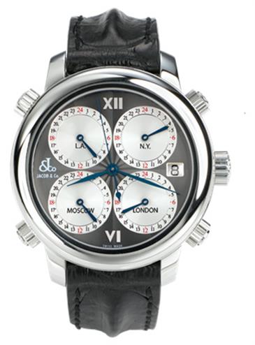 Jacob & Co Five Time Zone Automatic H24 SSSL Jacob & Co Five Time Zone Automatic H24 SSSL