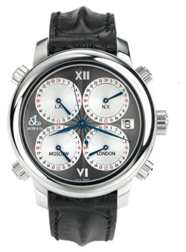 Jacob & Co Five Time Zone Automatic H24 SSSL 6 Jacob & Co Five Time Zone Automatic H24 SSSL 6