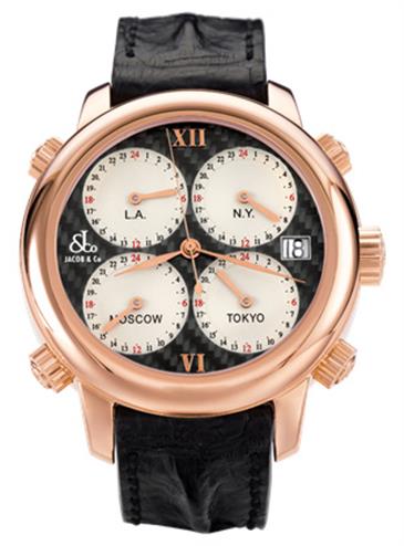 Jacob & Co Five Time Zone Automatic H24 CFRG Jacob & Co Five Time Zone Automatic H24 CFRG