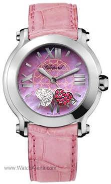 Chopard Happy Sport II Hearts Ladies Watch 278475-3004 Chopard Happy Sport II Hearts Ladies Watch 278475-3004