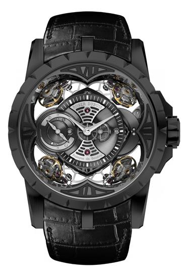 Roger Dubuis Quatuor in titanium DLC Roger Dubuis Quatuor in titanium DLC