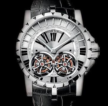Roger Dubuis Excalibur Skeleton Double Flying Tourbillon RDDBEX0250 Roger Dubuis Excalibur Skeleton Double Flying Tourbillon RDDBEX0250