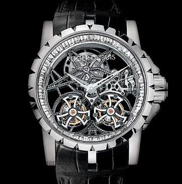 Roger Dubuis Excalibur Skeleton Double Flying Tourbillon RDDBEX0252 Roger Dubuis Excalibur Skeleton Double Flying Tourbillon RDDBEX0252
