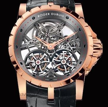 Roger Dubuis Excalibur Skeleton Double Flying Tourbillon RDDBEX0253 Roger Dubuis Excalibur Skeleton Double Flying Tourbillon RDDBEX0253