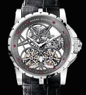 Roger Dubuis Excalibur Skeleton Double Flying Tourbillon RDDBEX0269 Roger Dubuis Excalibur Skeleton Double Flying Tourbillon RDDBEX0269