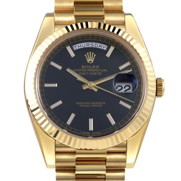 Rolex Oyster Perpetual Day-Date 40 Mens Yellow Gold Watch 228238 Rolex Oyster Perpetual Day-Date 40 Mens Yellow Gold Watch 228238