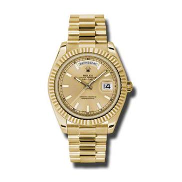 Rolex Oyster Perpetual Day-Date II 218238 chip Rolex Oyster Perpetual Day-Date II 218238 chip