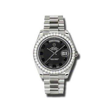 Rolex Oyster Perpetual Day-Date II 218349 bkcap Rolex Oyster Perpetual Day-Date II 218349 bkcap