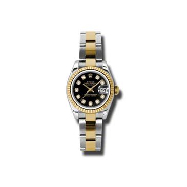 Rolex Oyster Perpetual Lady Datejust 179173 bkdo Rolex Oyster Perpetual Lady Datejust 179173 bkdo
