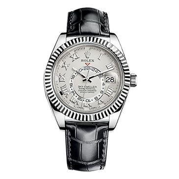 Rolex Sky-Dweller 326139 White Gold Watch (Ivory-Colored) Rolex Sky-Dweller 326139 White Gold Watch (Ivory-Colored)