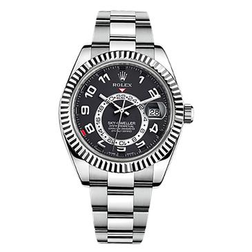 Rolex Sky-Dweller 326939 White Gold Watch (Black) Rolex Sky-Dweller 326939 White Gold Watch (Black)