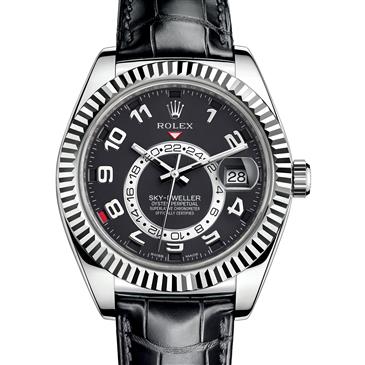 Rolex Sky-Dweller 326139 White Gold Watch (Black) Rolex Sky-Dweller 326139 White Gold Watch (Black)