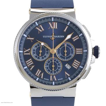 Ulysse Nardin Marine Chronograph Manufacture 43mm 1503-150LE-3/43-BALT V2 Ulysse Nardin Marine Chronograph Manufacture 43mm 1503-150LE-3/43-BALT V2