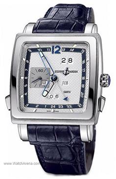 Ulysse Nardin Quadrato Dual Time Perpetual 42x42mm 320-90/61 Ulysse Nardin Quadrato Dual Time Perpetual 42x42mm 320-90/61