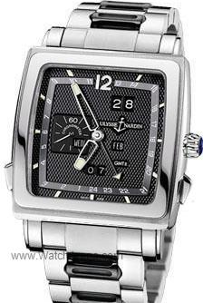 Ulysse Nardin Quadrato Dual Time Perpetual 42x42mm 320-90-8/62 Ulysse Nardin Quadrato Dual Time Perpetual 42x42mm 320-90-8/62