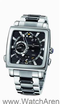 Ulysse Nardin Quadrato Dual Time Perpetual 42x42mm 320-90-8M/92 Ulysse Nardin Quadrato Dual Time Perpetual 42x42mm 320-90-8M/92