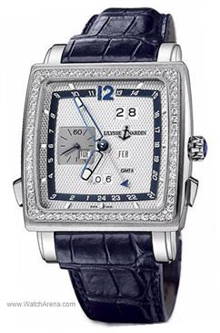 Ulysse Nardin Quadrato Dual Time Perpetual 42x42mm 320-90B/61 Ulysse Nardin Quadrato Dual Time Perpetual 42x42mm 320-90B/61