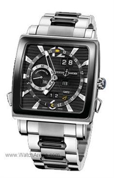 Ulysse Nardin Quadrato Dual Time Perpetual 42x42mm 320-90CER-8M/92 Ulysse Nardin Quadrato Dual Time Perpetual 42x42mm 320-90CER-8M/92