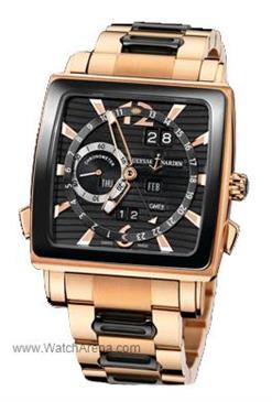 Ulysse Nardin Quadrato Dual Time Perpetual 42x42mm 326-90CER-8M/92 Ulysse Nardin Quadrato Dual Time Perpetual 42x42mm 326-90CER-8M/92