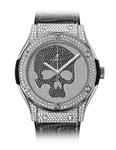 Hublot Classic Fusion TITANIUM SKULL FULL PAVE