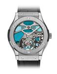 Hublot Classic Fusion TOURBILLON TITANIUM BLUE VITRAIL