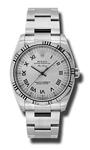 Rolex Air-King White Gold Fluted Bezel 34mm 114234 sro
