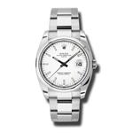 Rolex Date 34mm Domed Bezel 115200 wio