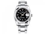 Rolex Date 34mm Engine Turned 115200 bkro