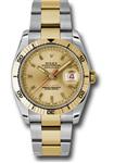 Rolex Datejust 36mm Turn-O-Graph Thunderbird 116263 chso