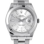 Rolex Datejust II Men's Stainless Steel Automatic Watch 116300 wio