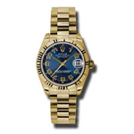Rolex Oyster Perpetual Datejust Watch 178278 blcap