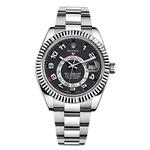 Rolex Sky-Dweller 326939 White Gold Watch (Black)